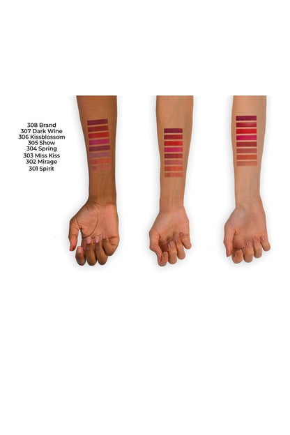 Note Cosmetics Mattemoist Lipstick Matte Finish Lipstick 305 Show