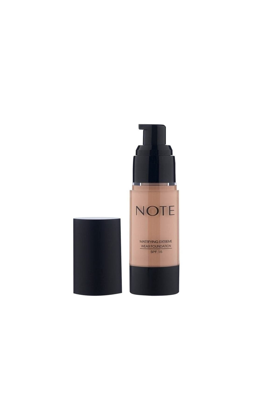 Note Cosmetics Mattifying Extreme Wear Foundation Matte Finish 112 Desert Beige