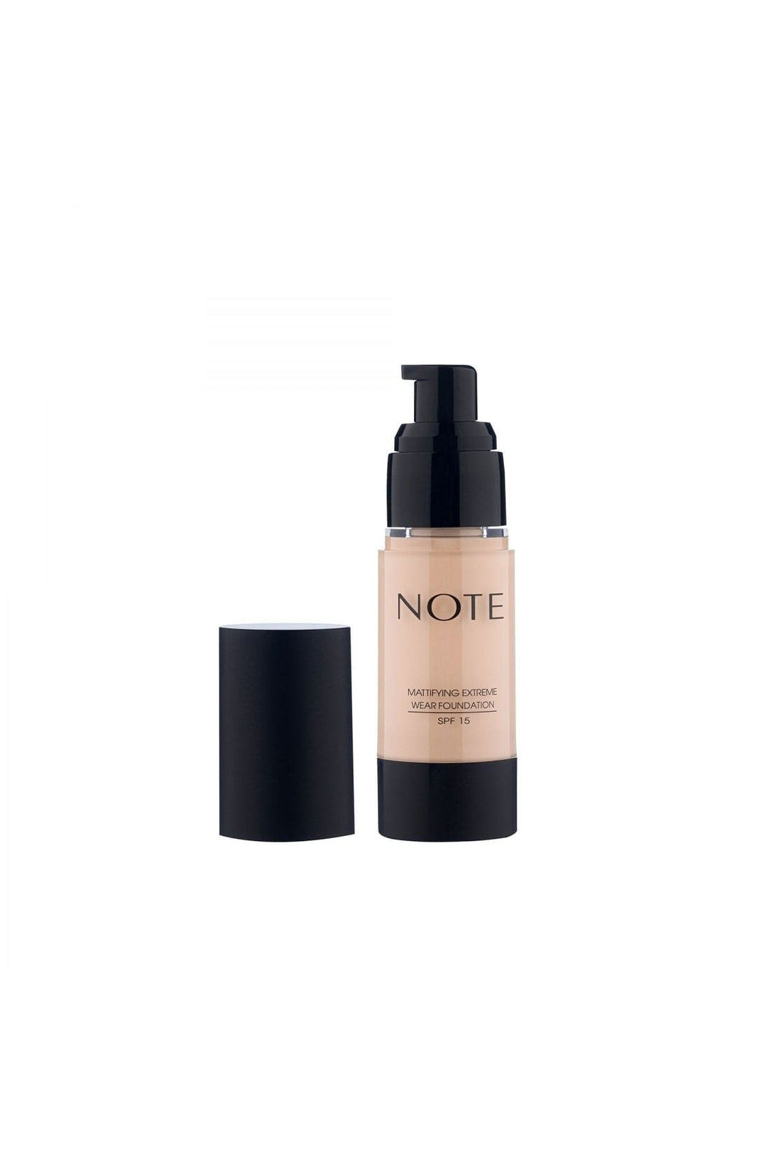 Note Cosmetics Mattifying Extreme Wear Foundation Matte Finish 125 Beige Ivory