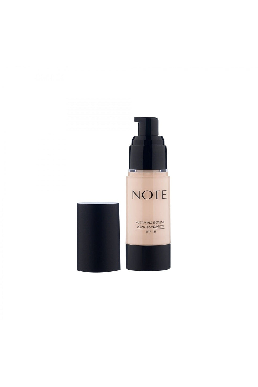 Note Cosmetics Mattifying Extreme Wear Foundation Matte Finish 126 Nude Ivory