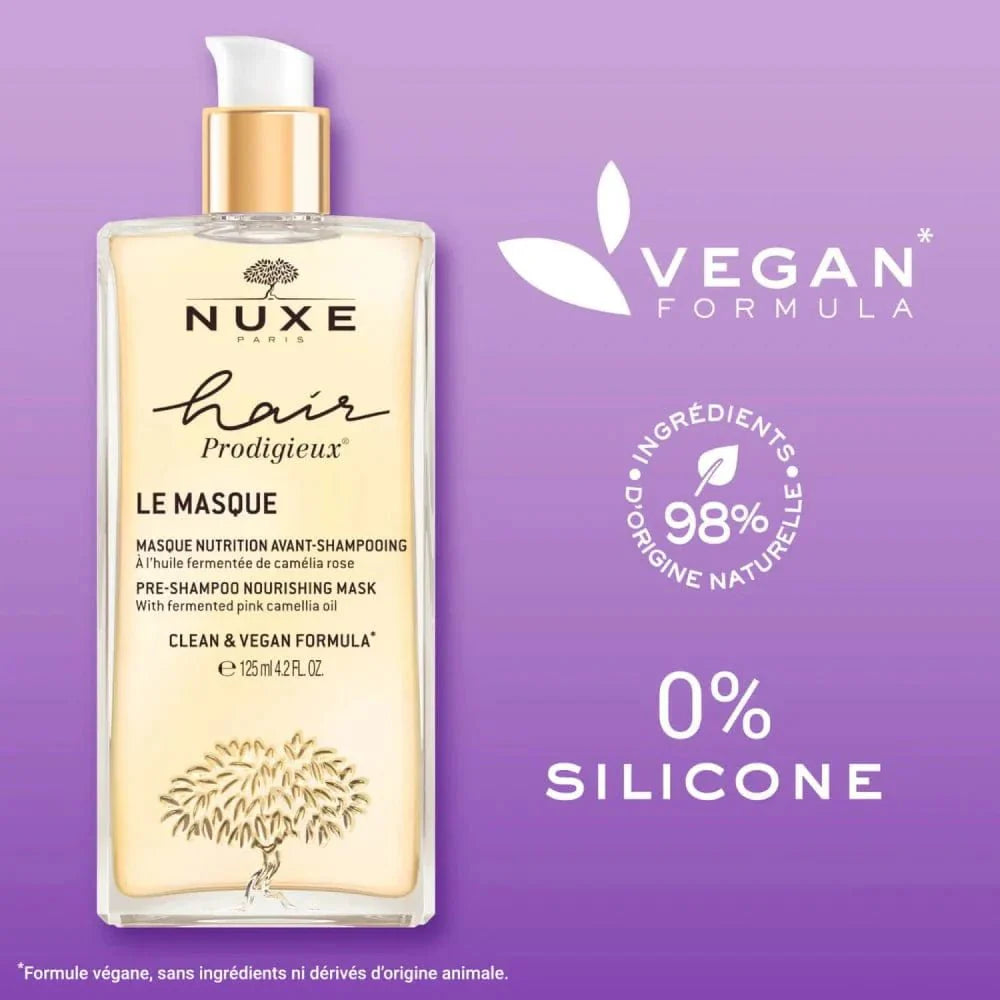 Nuxe Hair Prodigieux Pre Shampoo Nourishing Besleyici Saç Maskesi 125 ml