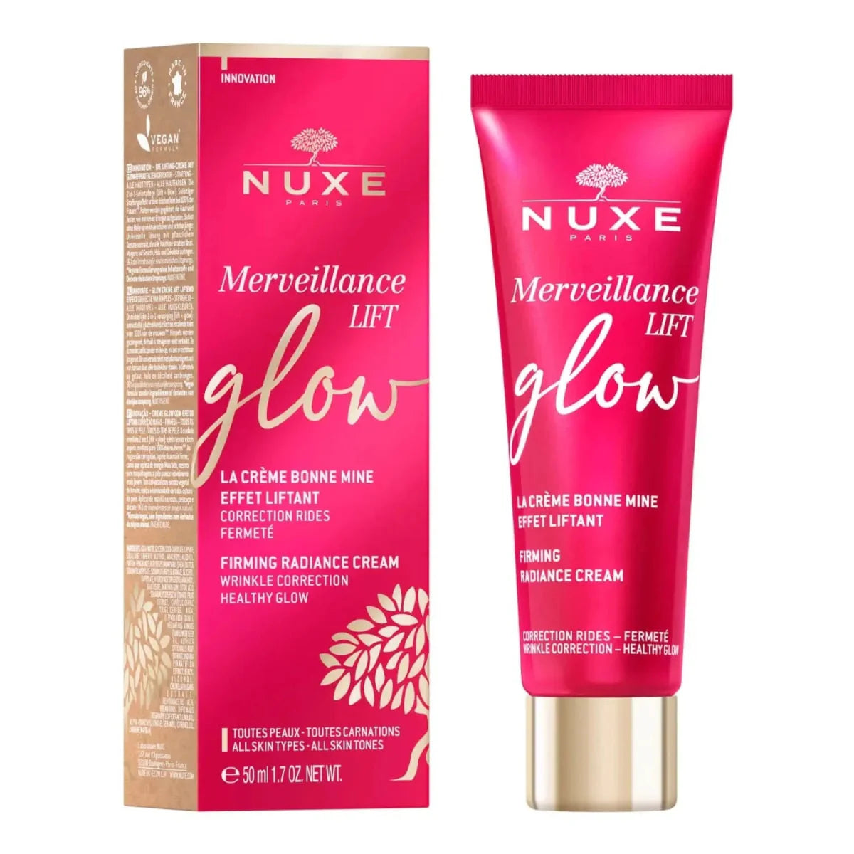 Nuxe Merveillance Lift Glow Sıkılaştırıcı Işıltı Veren Nemlendirici Krem 50 ml