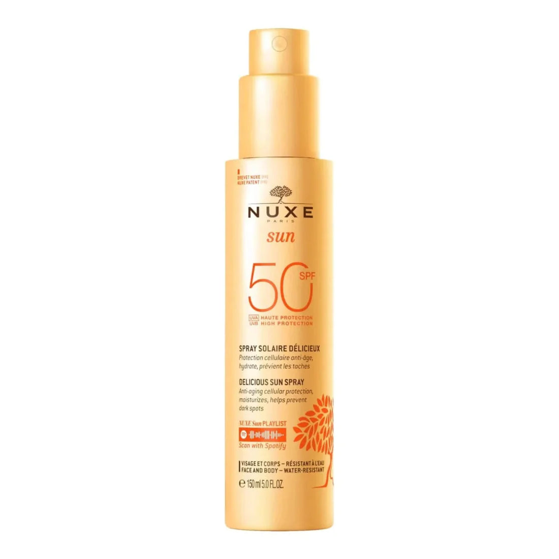 Nuxe Sun Güneş Koruyucu Yüz ve Vücut Sütü Spf 50 150 ml