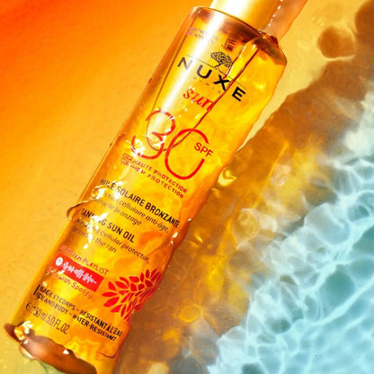 Nuxe Sun Huile Bronzante Haute Protection Spf30 150 ml