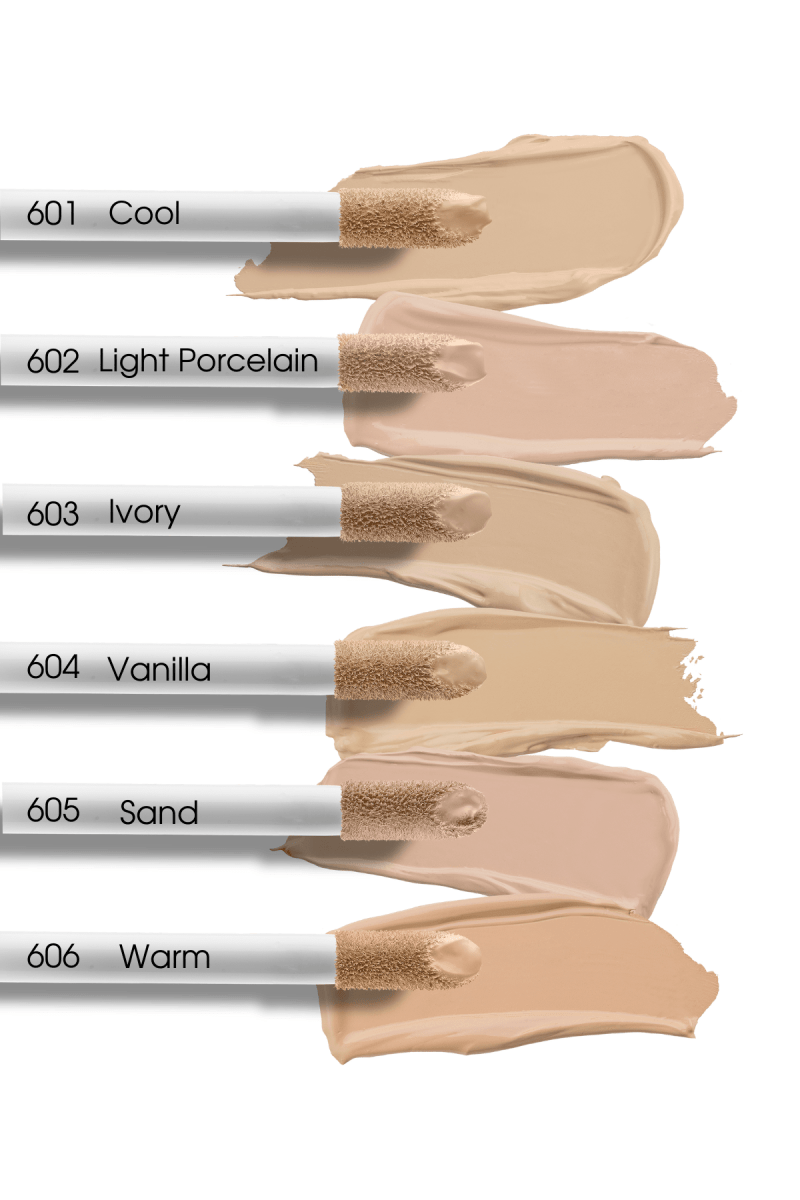 Pastel 24H Non-Stop 2in1 Foundation &amp; Concealer - 602 Light Porcelain
