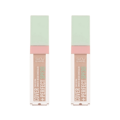 Pastel Cover Perfect 30spf Ultra Concealer - 304 Nude Pink -2 Pack
