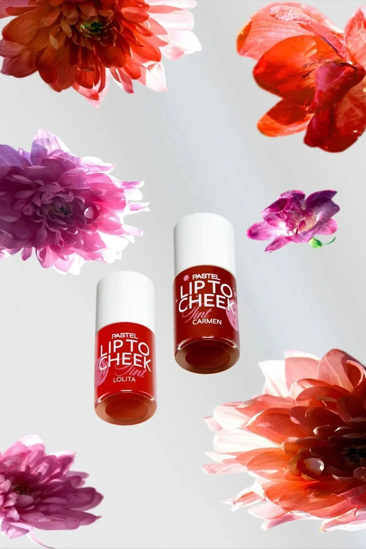 Pastel Lip To Cheek Tint Carmen Lipstick And Blush - Pink