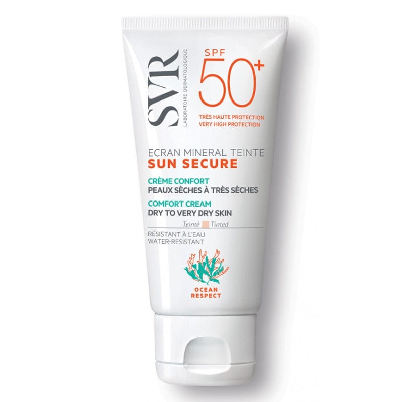 SVR Sun Secure Ecran Mineral Tinted Kuru Ciltler İçin Güneş Kremi 60 ml