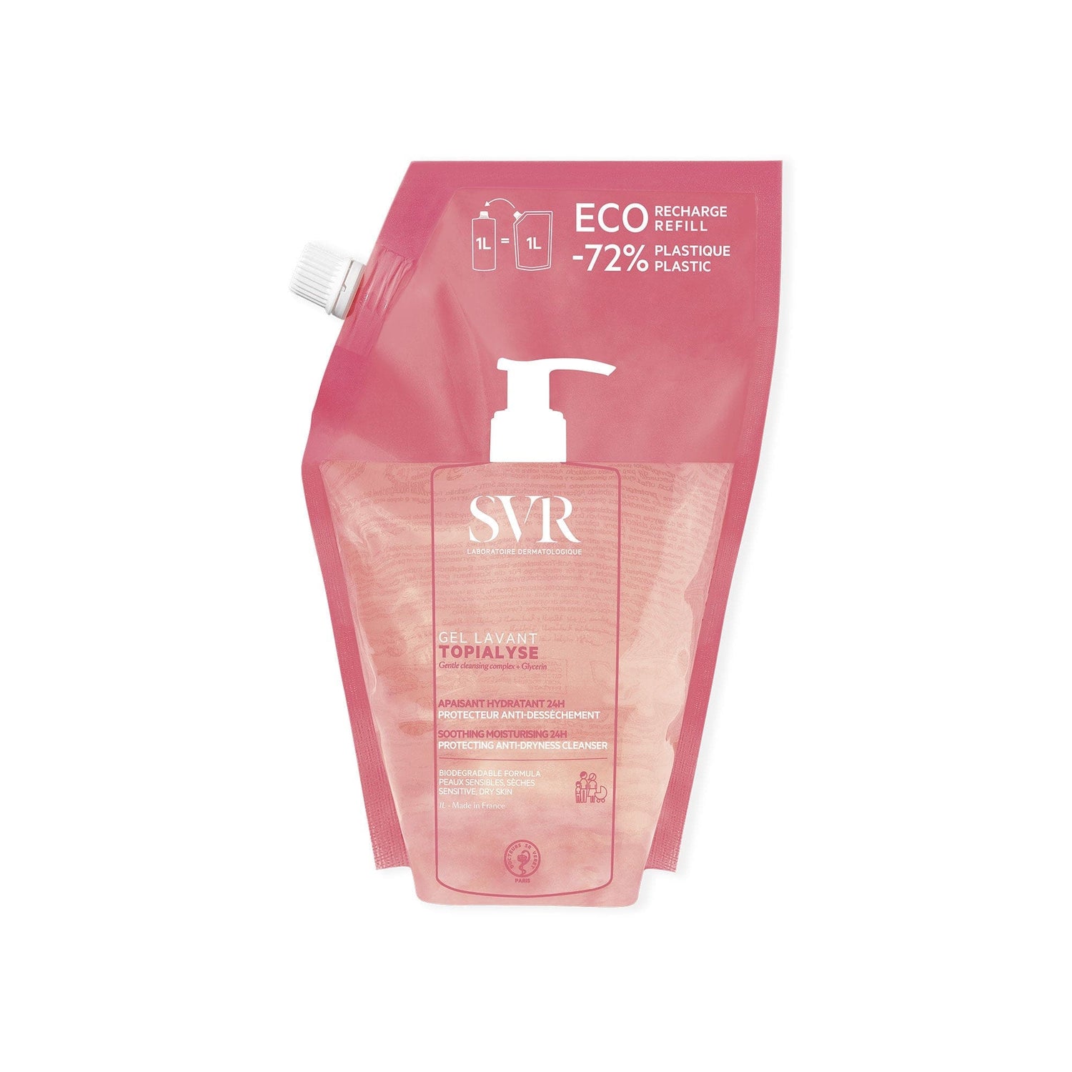 SVR Topialyse Cleansing Gel Lavant  1 lt