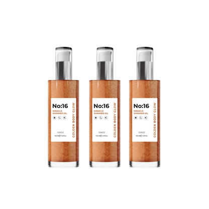Sinoz No:16 Miraculous Shimmering Hair And Body Care Oil 100 ml 3 Pack