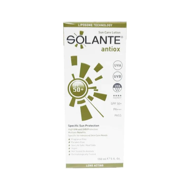 Solante Antiox SPF 50+ Güneş Koruyucu Losyon 150 ml