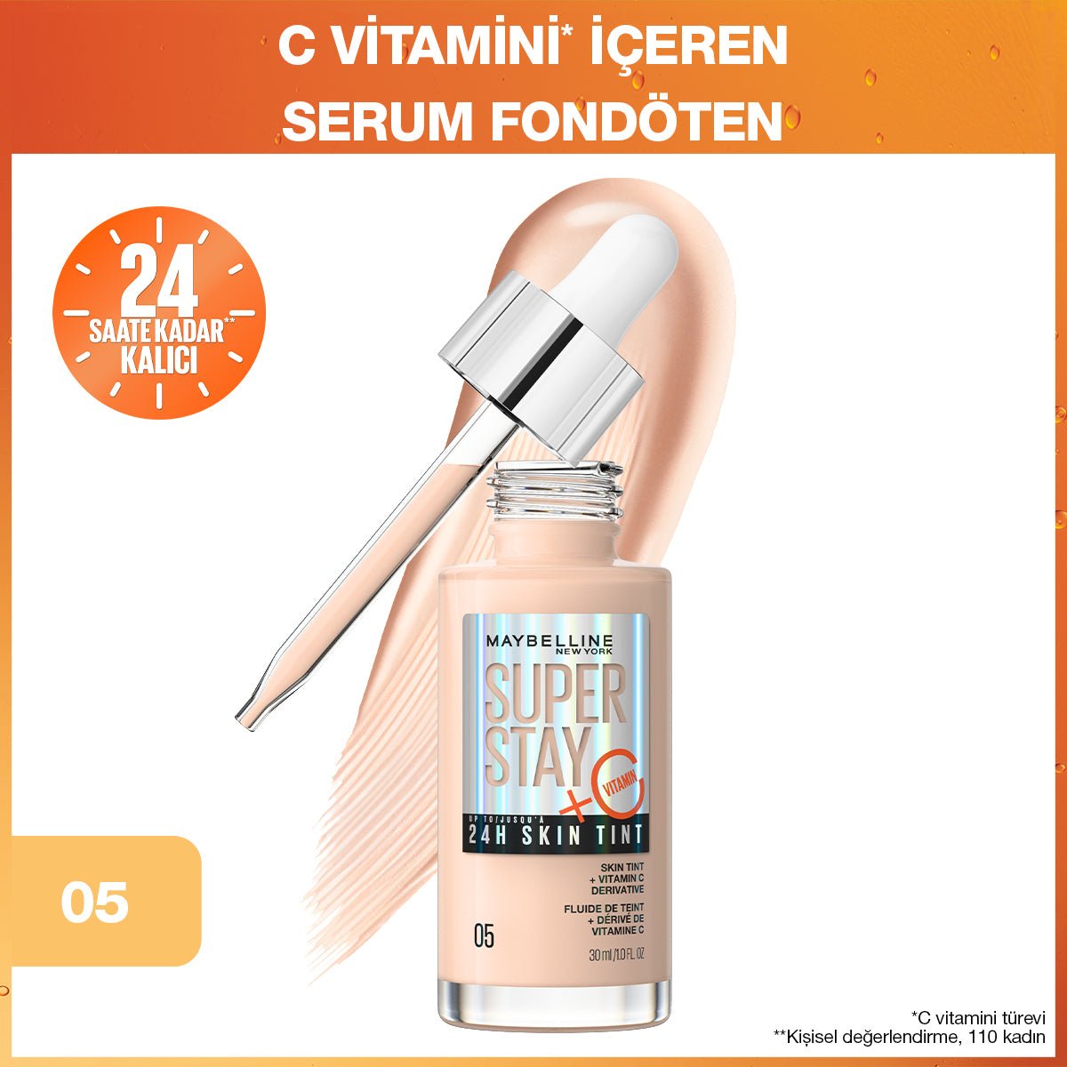 Super Stay Skin Tint Fondöten - 05