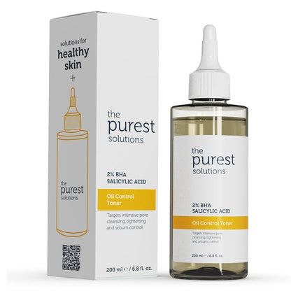 The Purest Solutions Oil Control Toner BHA Salicylic Acid 200 ml 3 Pack