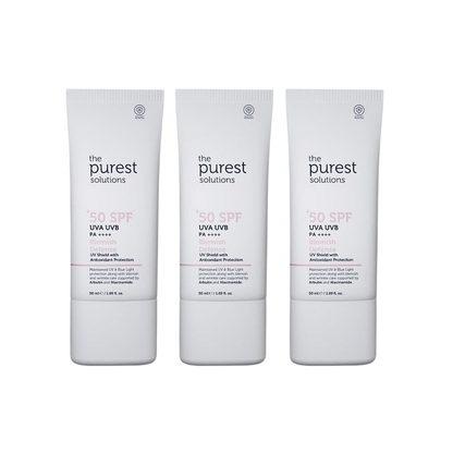 The Purest Sunscreen for Blemished Skin Spf50+ 50ml 3 Pack