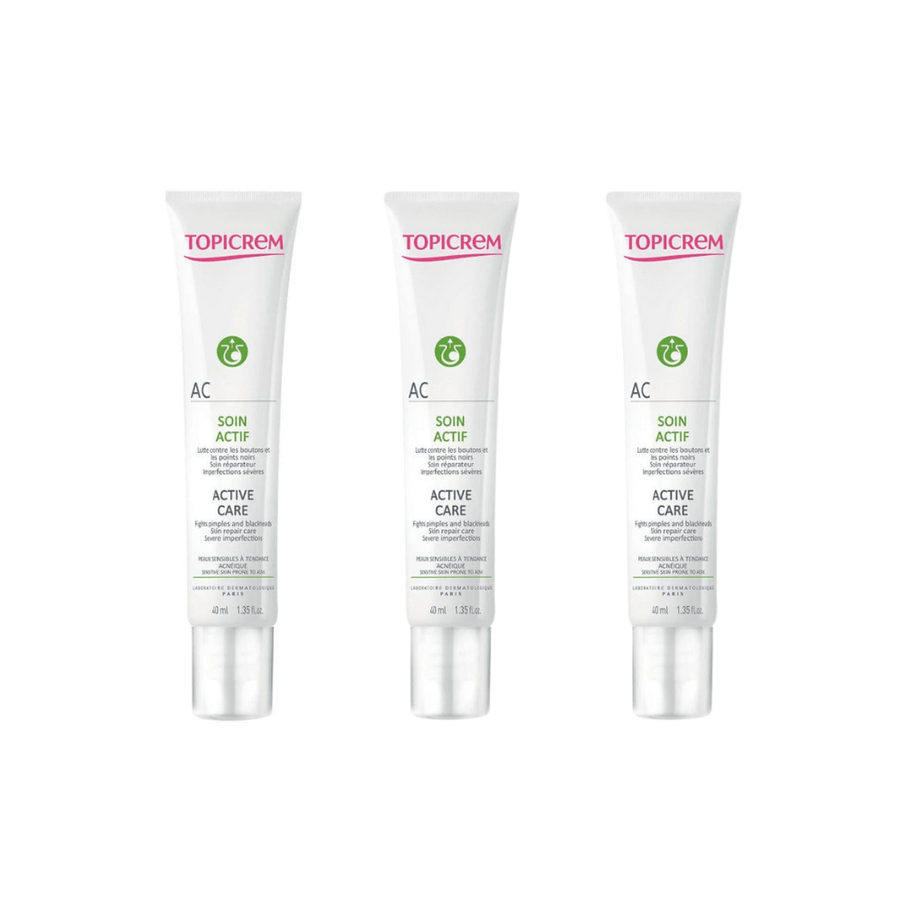 Topicrem AC Active Care Cream 40 ml 3 Pack