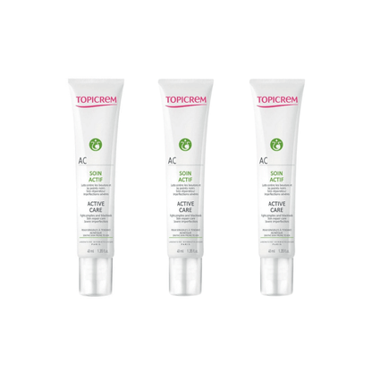 Topicrem AC Active Care Cream 40 ml 3 Pack