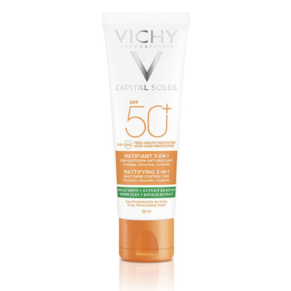 Vichy Capital Soleil Spf 50 50 ML Matlaştırıcı Yüz Güneş Kremi