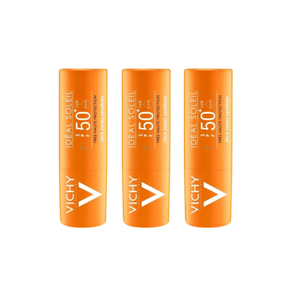 Vichy Capital Soleil Stick Sunscreen SPF50+ 9gr 3 Pack