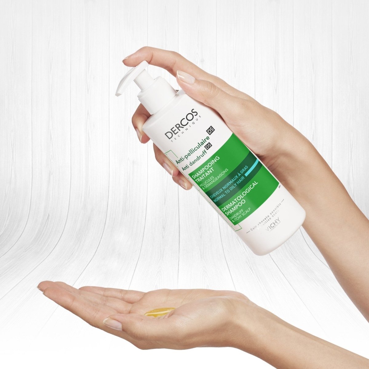 Vichy Dercos Anti Dandruff Normal ve Yağlı Saçlar için Kepek Karşıtı Şampuan 390 ml