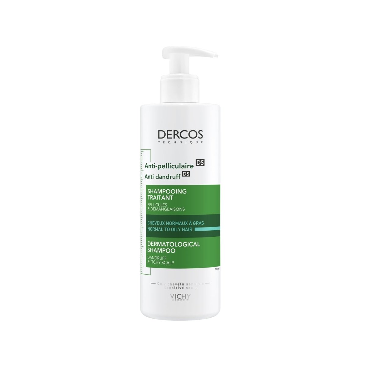 Vichy Dercos Anti Dandruff Normal ve Yağlı Saçlar için Kepek Karşıtı Şampuan 390 ml