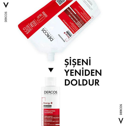 Vichy Dercos Energising Dökülme Karşıtı Şampuan Refill 500 ml