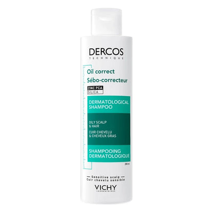 Vichy Dercos Oil Correct Yağlanma Karşıtı Şampuan 200 ml