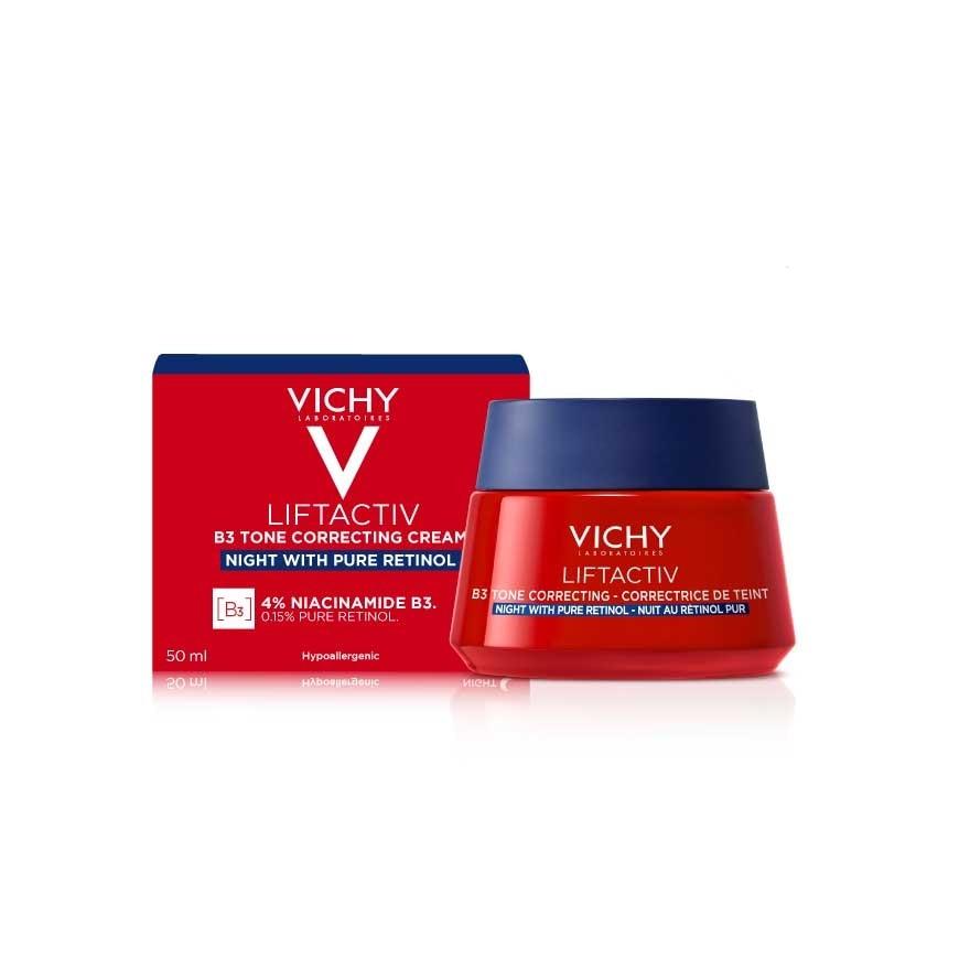Vichy Liftactiv B3 Cilt Tonu Eşitleyici Retinol İçeren Gece Kremi 50 ml