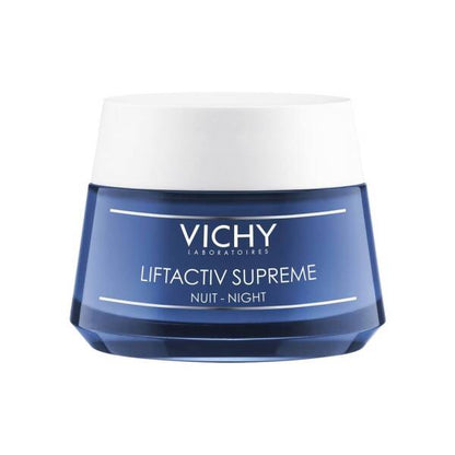 Vichy Liftactiv Supreme Yaşlanma ve Kırışıklık Karşıtı Gece Bakım Kremi 50 ml