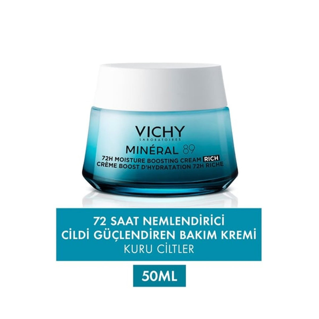 Vichy Mineral 89 Rich Moisture Boosting Cream 50 ml