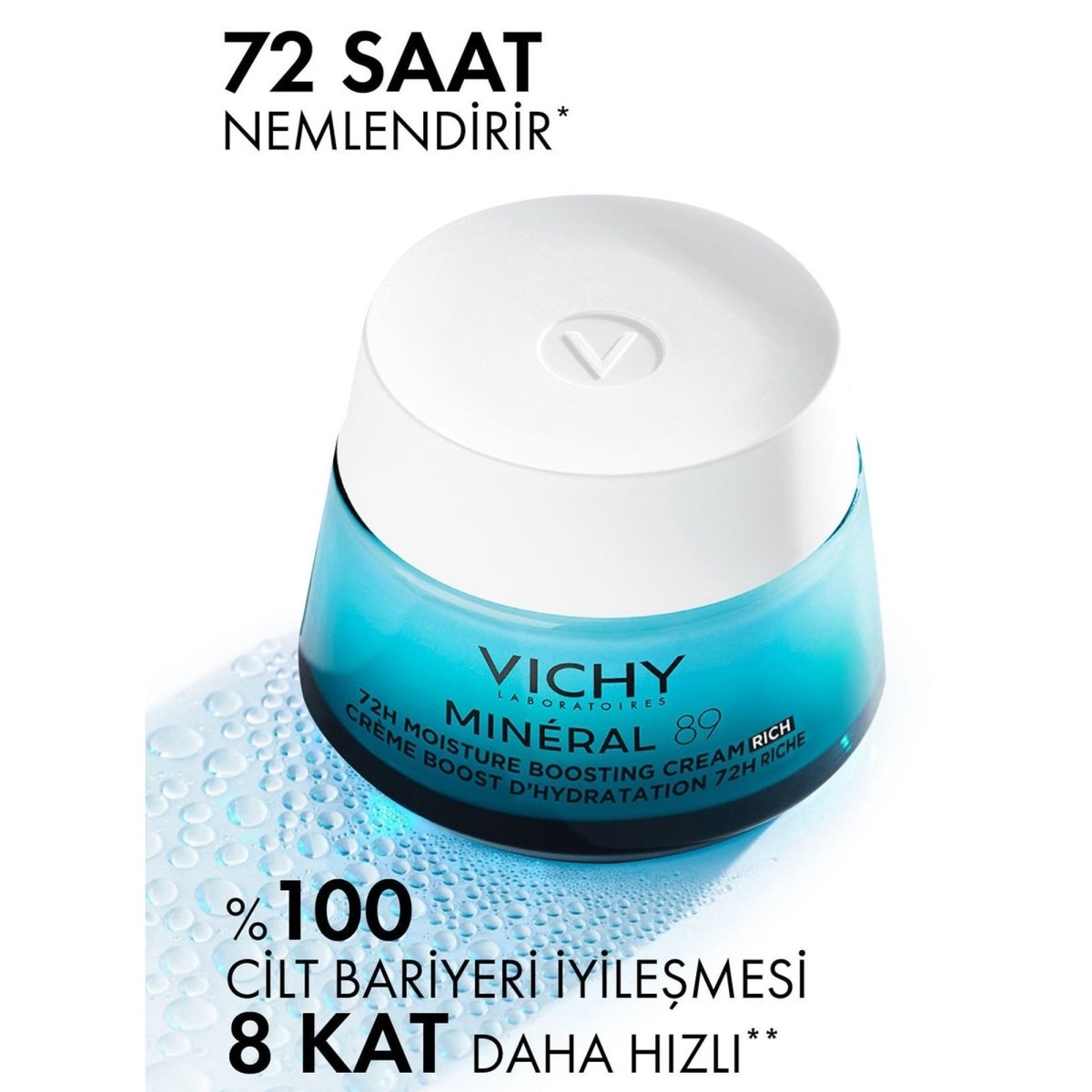 Vichy Mineral 89 Rich Moisture Boosting Cream 50 ml