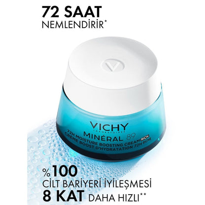 Vichy Mineral 89 Rich Moisture Boosting Cream 50 ml