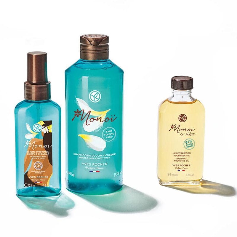 Yves Rocher Monoi Hair and Body Shampoo 400 ml