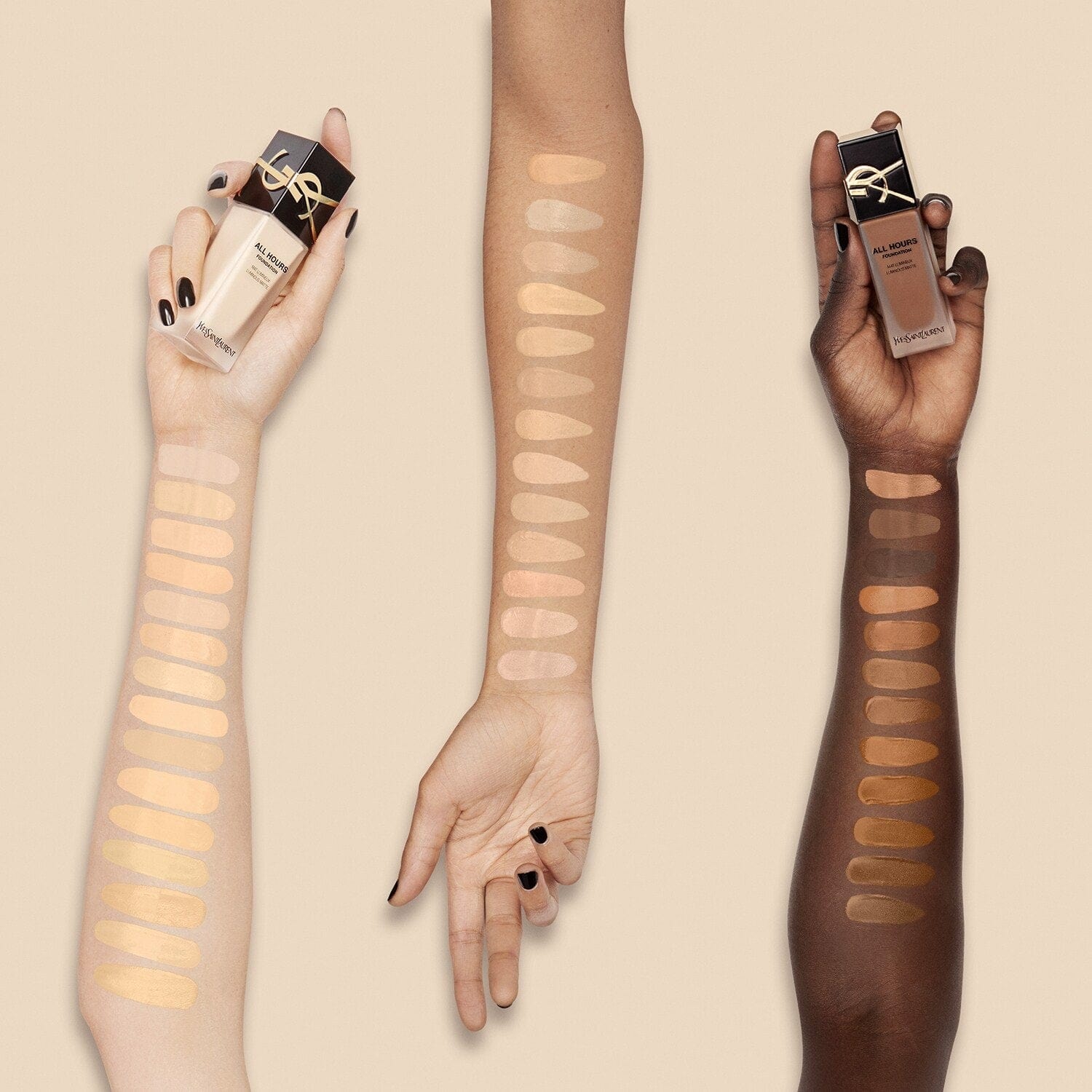 Yves Saint Laurent All Hours Shimmer Matte Finish Foundation -MC2