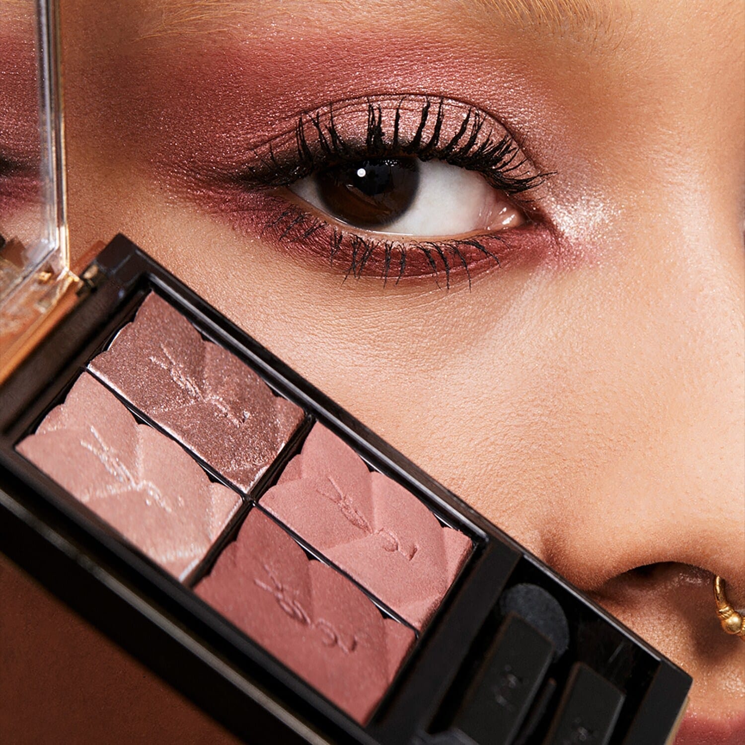 Yves Saint Laurent Couture Mini Clutch Far 100 -Babylone Roses